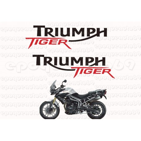 Kit autocollants Stickers triumph tiger année 1993