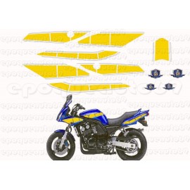 Autocollants - Stickers réservoir yamaha fz6 