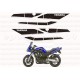 Autocollants - Stickers Yamaha fz6 année 2002 - 50 eme anniversaire