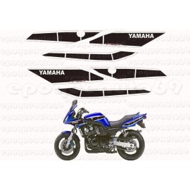 Autocollants - Stickers Yamaha fz6 année 2002 - 50 eme anniversaire
