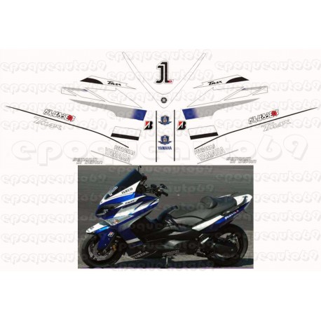 Kit autocollants Stickers Yamaha T-max 1 gp