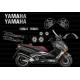 Kit autocollants Stickers Yamaha T-max 2001-2007