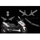 Kit autocollants Stickers Yamaha T-max 2 gp