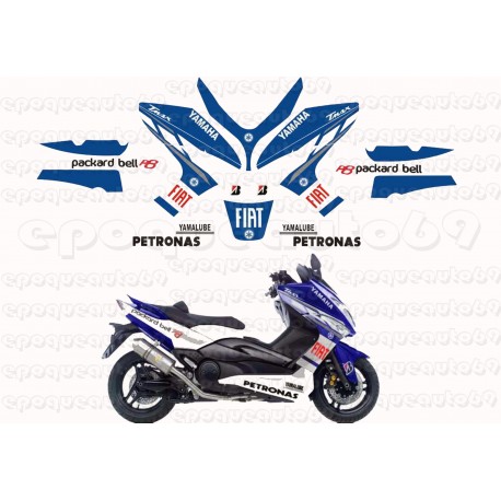 Kit autocollants Stickers Yamaha T-max 2 