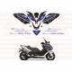 Kit autocollants Stickers Yamaha T-max 530 