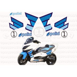 Kit autocollants Stickers Yamaha T-max 2 