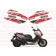 Autocollants Stickers X-max 125 ou 250 