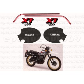 Autocollants Stickers Yamaha XT 500 annee 1979