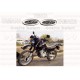 Autocollants stickers Yamaha XT 600 annee 1986