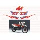 Autocollants stickers Yamaha XTE 600 annee 1996