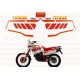 Autocollants stickers Yamaha XTZ 600 annee 1990