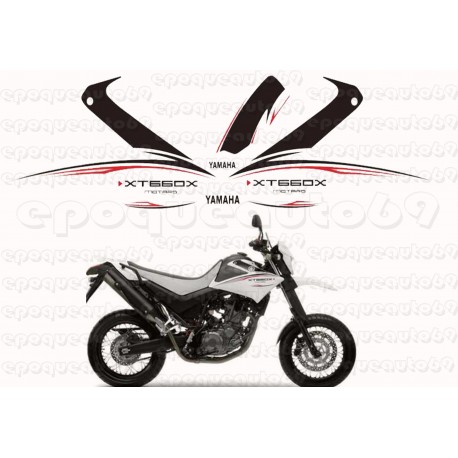 Autocollants Stickers Yamaha XTX 660 annee 2007