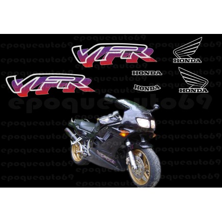 Autocollants - Stickers Honda VFR CARAT année 1990