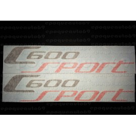 Kit autocollants -stickers bmw C600 sport