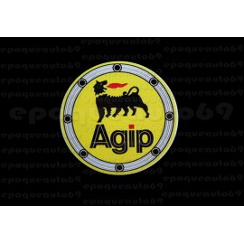 Rond trappe essence Agip