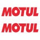 2 autocollants stickers MOTUL