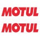 2 autocollants stickers MOTUL