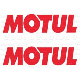 2 autocollants stickers MOTUL