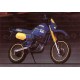 Autocollants stickers Yamaha XTZ 600 annee 1986