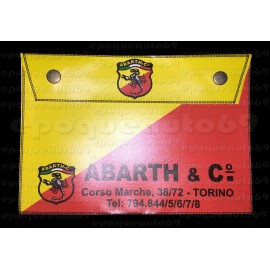 Pochette range documents ABARTH