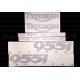 Kit autocollants Stickers triumph daytona 955 i de 2000