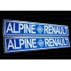 2 Autocollants Alpine Renault Haute Qualité