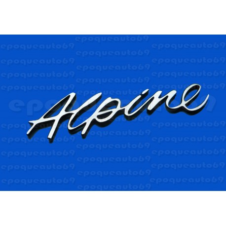 Monogramme Alpine