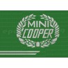 Autocollants stickers cooper or