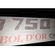 Kit autocollants Stickers complet cb 750 f bol d'or année 1980