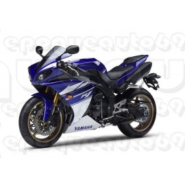 Autocollants stickers Yamaha YZF-R1 2010 version noir