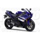 Kit autocollants stickers Yamaha YZF-R1 2010 version noir