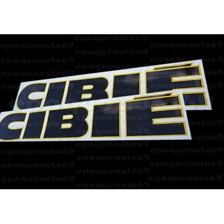 Autocollants stickers Cibié
