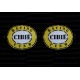 Autocollants stickers Cibié Racing team