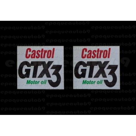 Autocollants stickers GTX 2