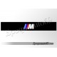 Autocollant - sticker Pare soleil bmw M3 Logo