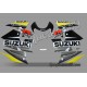 Autocollants - stickers Suzuki GSX-R 750 2002 version Jaune / noir