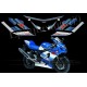 Autocollants - stickers Suzuki GSX-R 750 2005 version 20 eme anniversaire