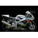 Autocollants - stickers Suzuki GSX-R 750 2003 version gris / argent