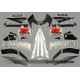 Autocollants - stickers Suzuki GSX-R 750 2003 version gris / argent