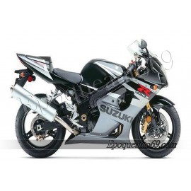 Kit autocollants stickers Suzuki GSX-R 1000 2004 version gris/ noir