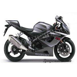 Autocollants stickers Suzuki GSX-R 1000 2006 version noir / gris