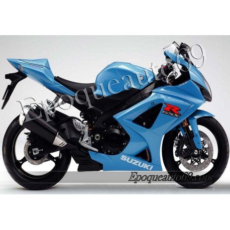 Kit autocollants stickers Suzuki GSX-R 1000 2008 version bleu