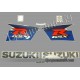 Kit autocollants stickers Suzuki GSX-R 1000 2010 version blanc / noir