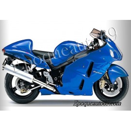 Suzuki Hayabusa 2007 version bleu