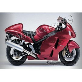 Autocollants stickers Suzuki Hayabusa 2006 version bordeaux