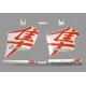 Autocollants stickers Suzuki Hayabusa 2006 version bordeaux