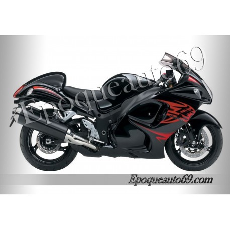 Suzuki Hayabusa 2010 version noir / rouge