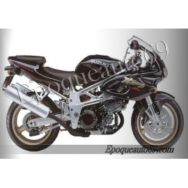 Autocollants - Stickers Suzuki TL 1000S année 1997 version noir