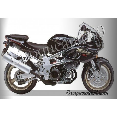 Autocollants - Stickers Suzuki TL 1000S année 1997 version noir