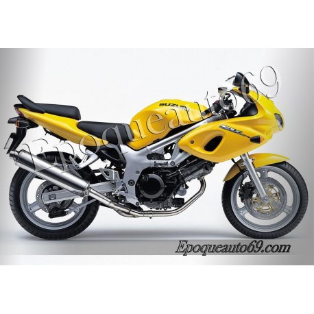 Autocollants stickers Suzuki SV 650 1999 Version rouge